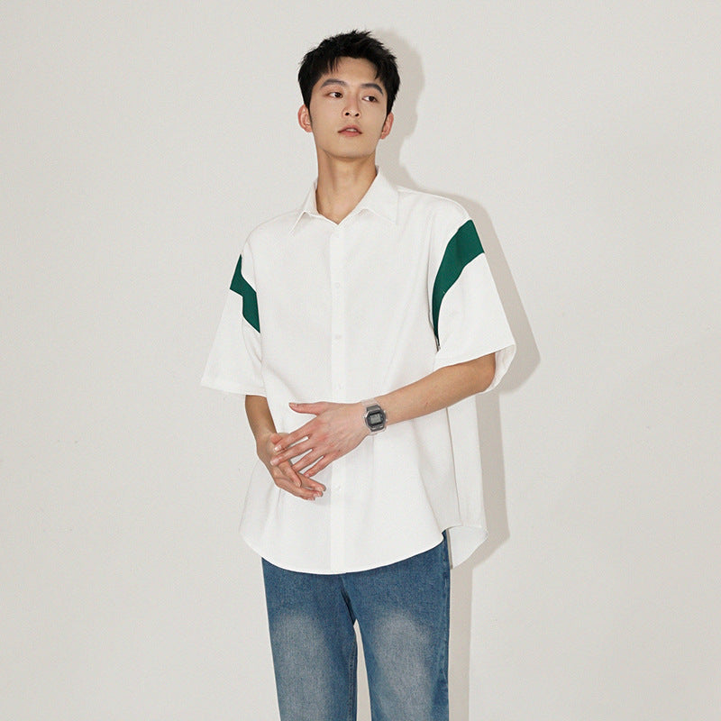 Line Drift Overshirt M042