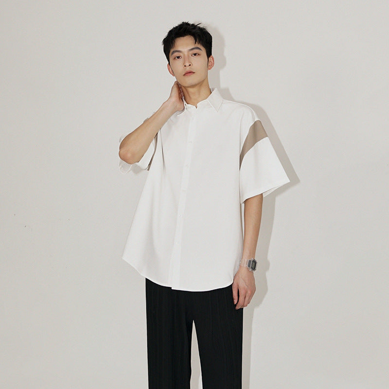 Line Drift Overshirt M042