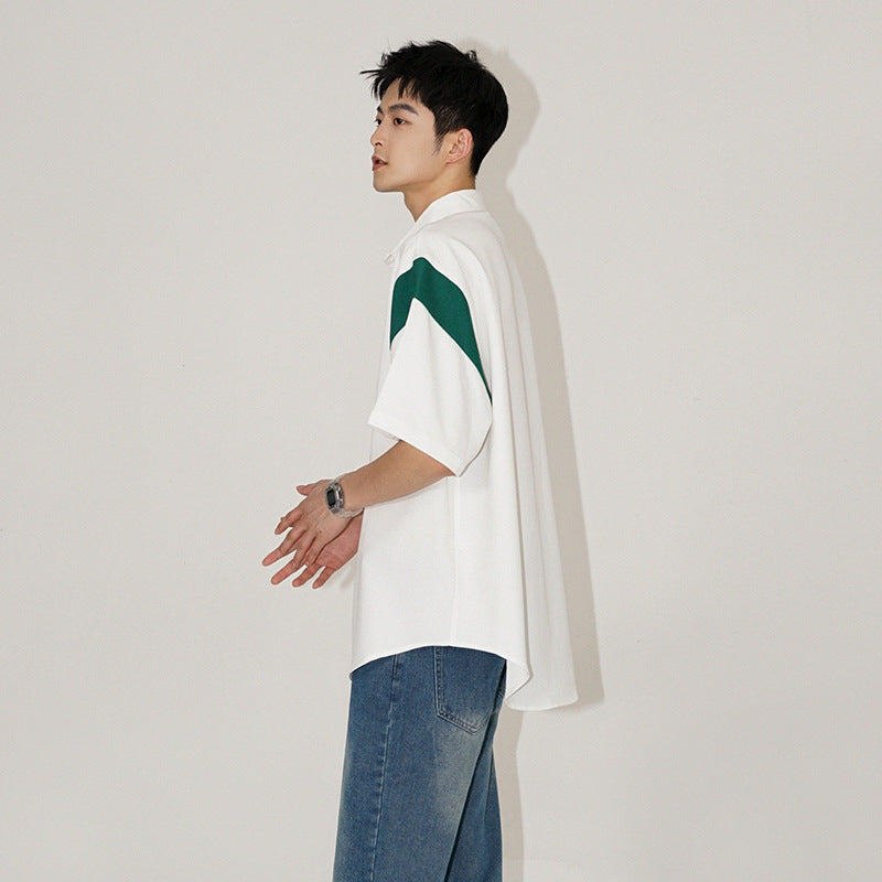 Line Drift Overshirt M042