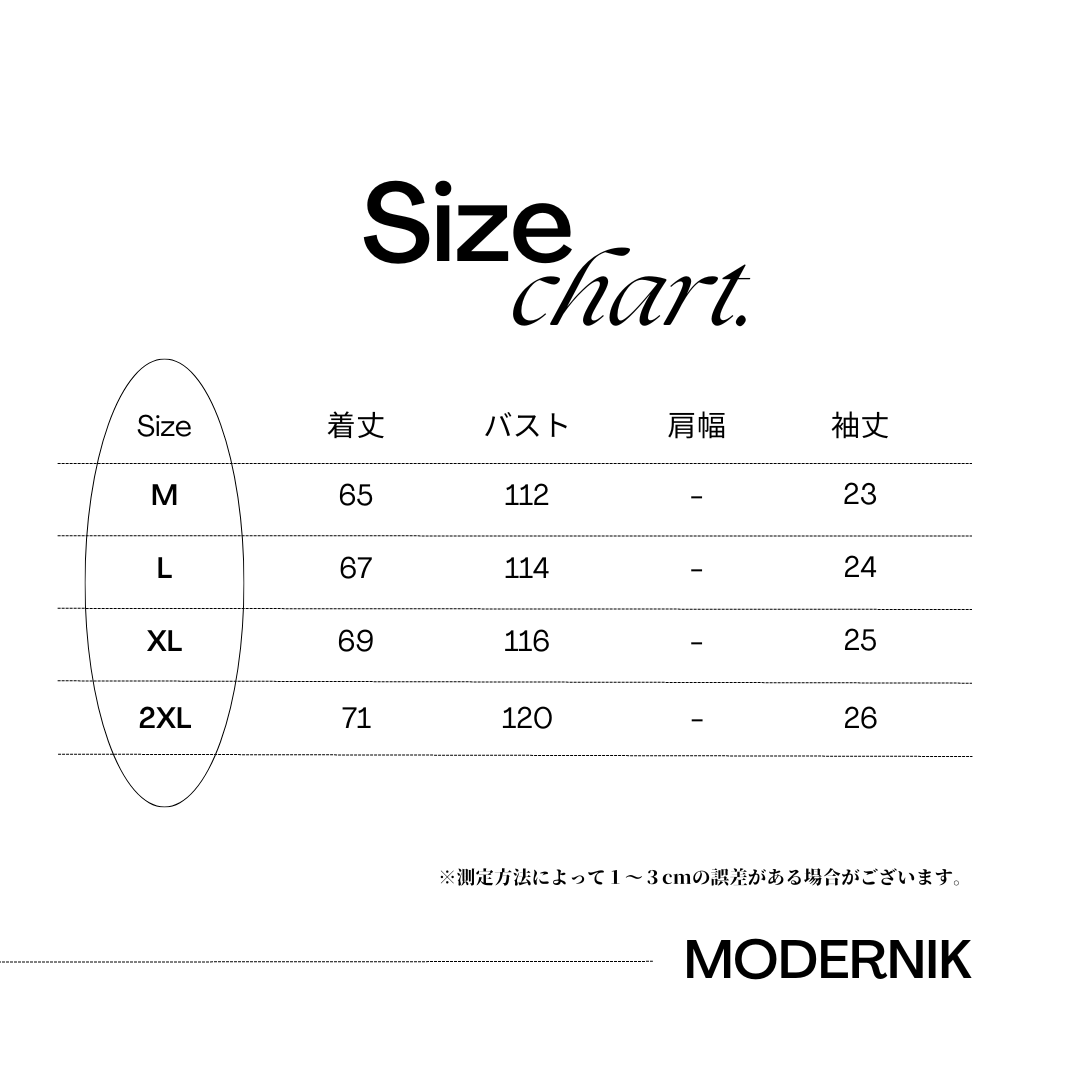 【累計販売数No.1】sleeved knit T-shirt M001