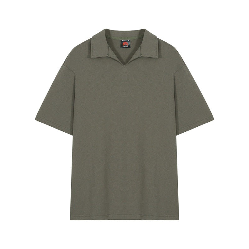 sleeved polo shirt M002