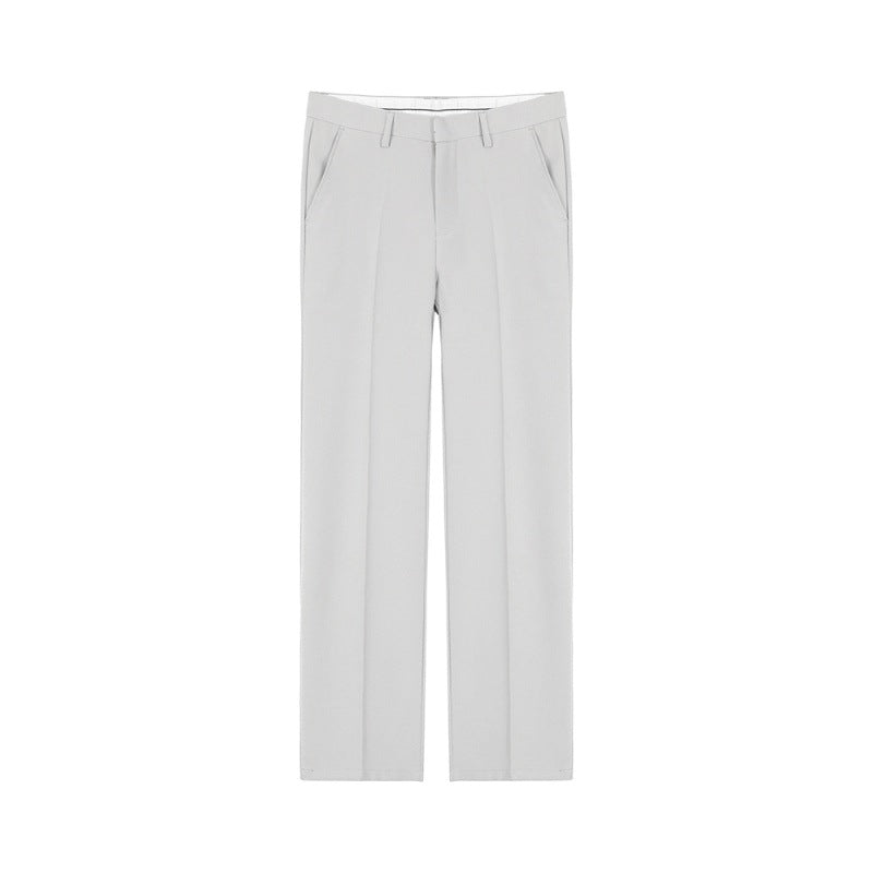 silk slim pants M020