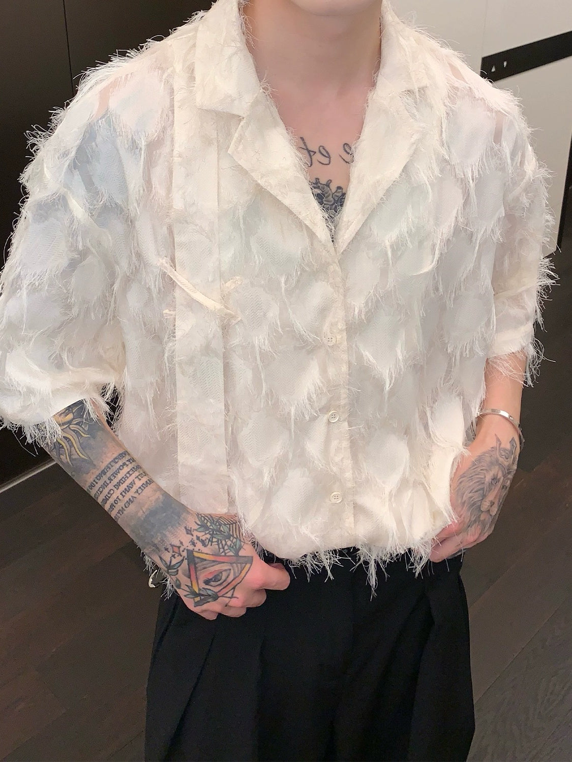 summer drape shirt M031