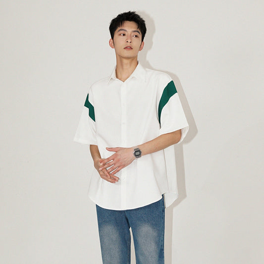 Line Drift Overshirt M042