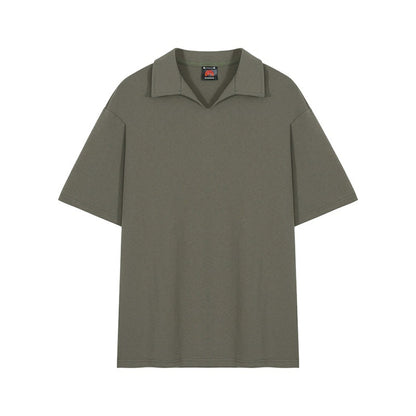 sleeved polo shirt M002