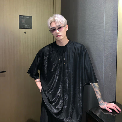 drape round T-shirt M036